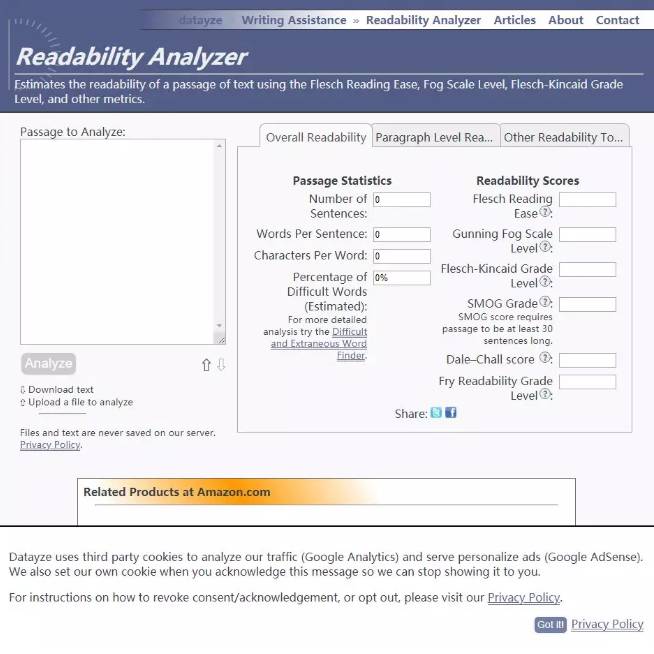 readability-analyzer
